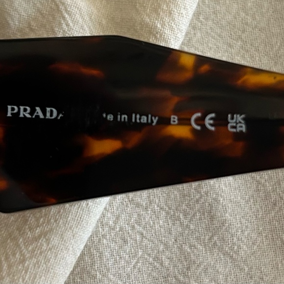 Prada Sunglasses SPR17w-f Honey Tortoise Shell, Asian Fit - Picture 5 of 12